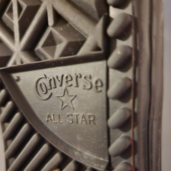 Converse All Star Lace Up Black Boots Womens Size 9.5 - Picture 11 of 11